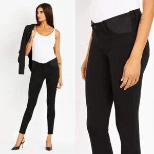 J Brand Mama J Super Skinny Jean 24 Maternity Stretch Denim Seriously Black Wash